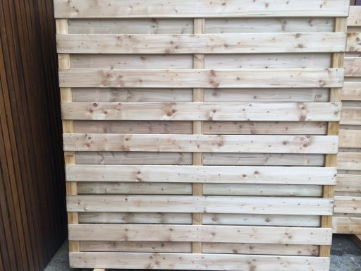 Tuinschermen hout