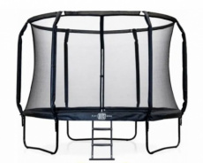 BLITS Urban trampoline - Ø 427 cm - Zwart