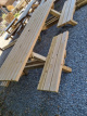 Demo Picknictafel open instap 230cm Demo Picknictafel open instap 230cm