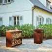 Wood Storage Corten Dressoir Wood Storage Corten Dressoir